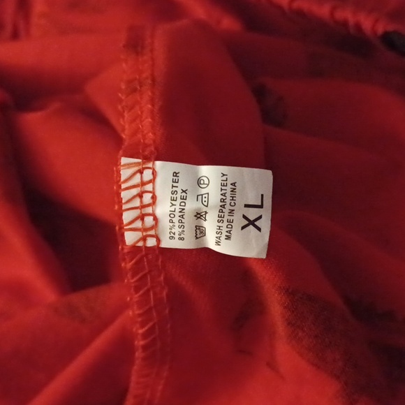 4/$60 New Red & Black Moose Print Long Sleeve Pajama Set - Size XL - Picture 9 of 9